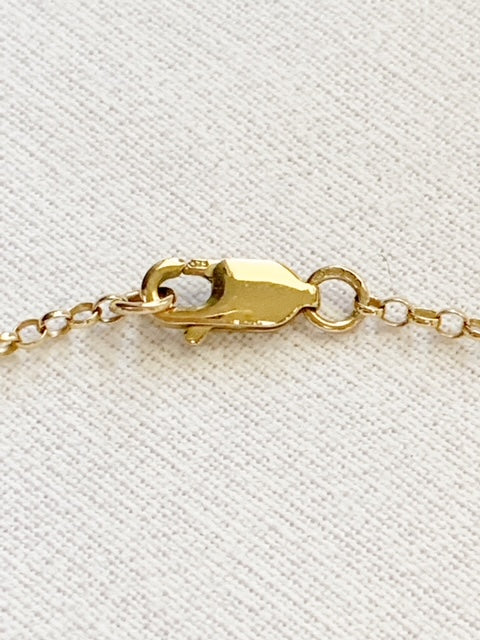 RARE Vintage 9ct Gold Celtic Knot Necklace